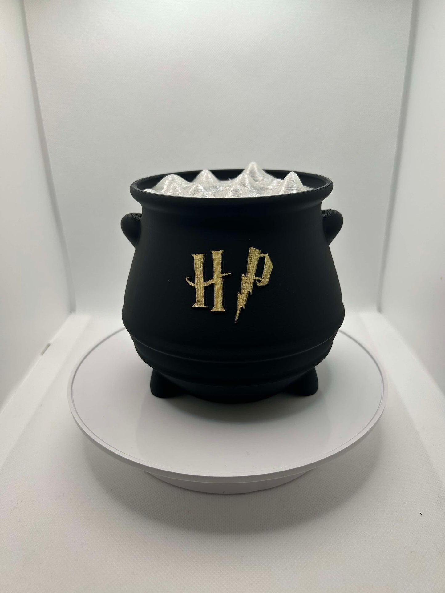 Harry Potter Cauldron, 3D printed Harry Potter Art, Light Box