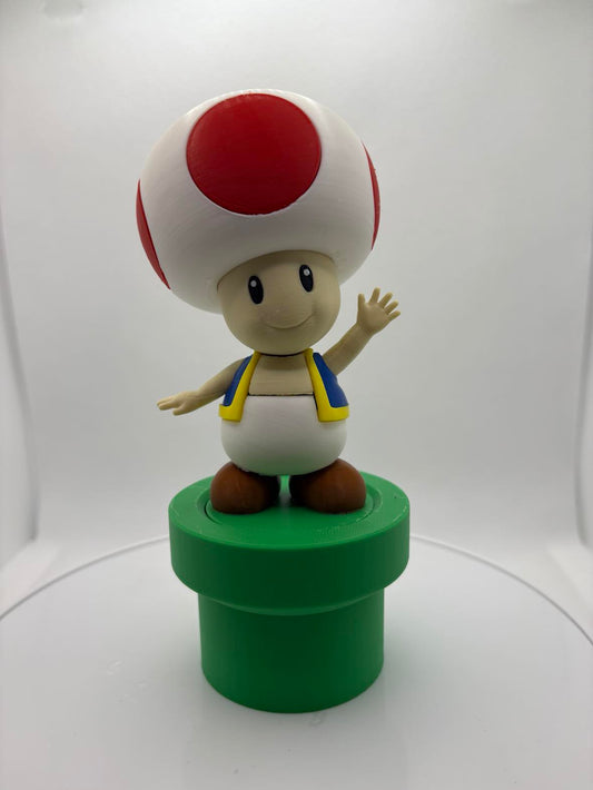 Toad with a tunnel