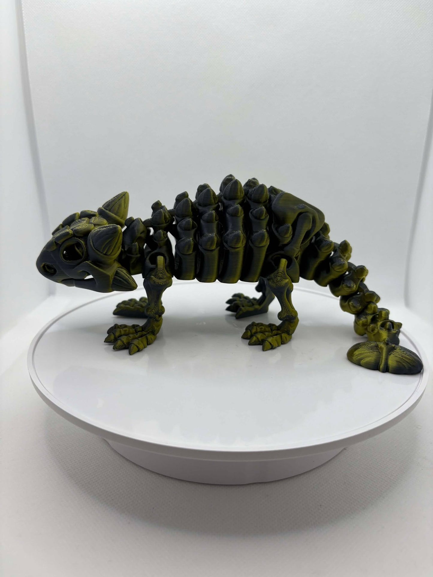 Ankylosaurus, Skeleton dinosaur, 3d printed dino, ottawa, orleans, canada, shipping, coloured