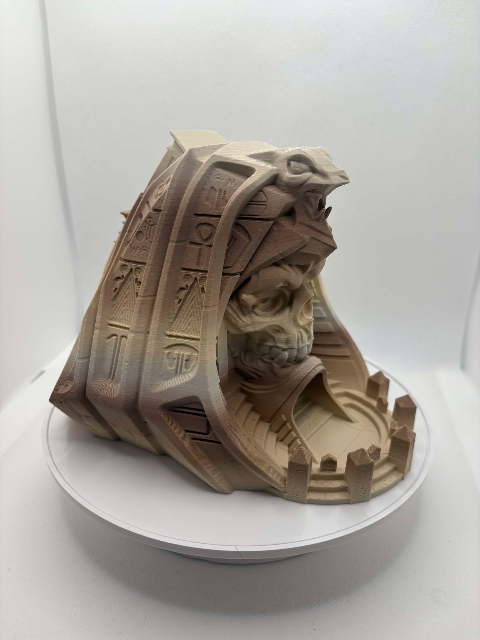 Pharaoh Dice Tower, D&D, DnD, Dice Game, 3D printed Dice Tower