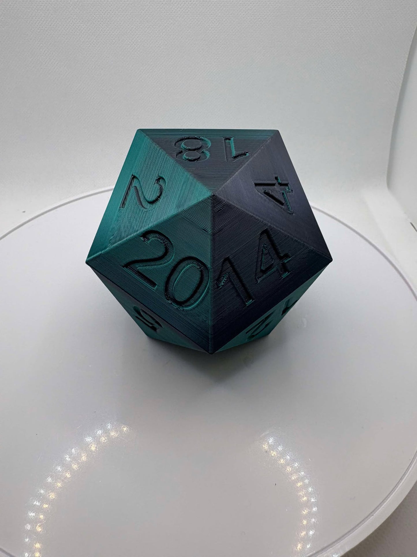 Blue-Green & Black | Dice Holder