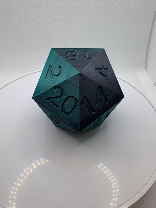 Blue-Green & Black | Dice Holder