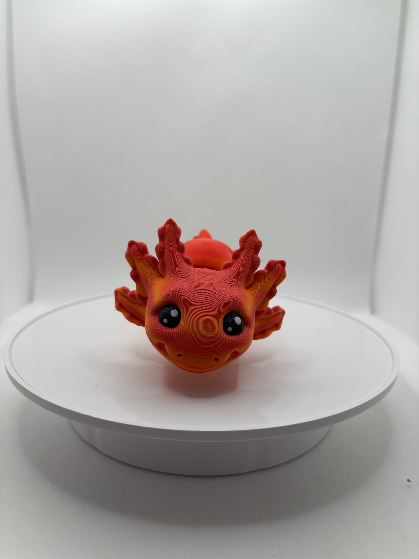 Axolotl, articulated Axolotl, 3D Printed Axolotl, cutest gift ever