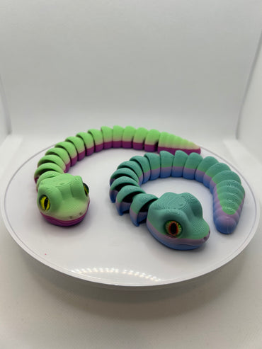 Snakes with Eyes, 3D printed snakes, 3D prints, cutest 3d prints, Ottawa 3D prints, Orleans 3D prints, best 3D prints
