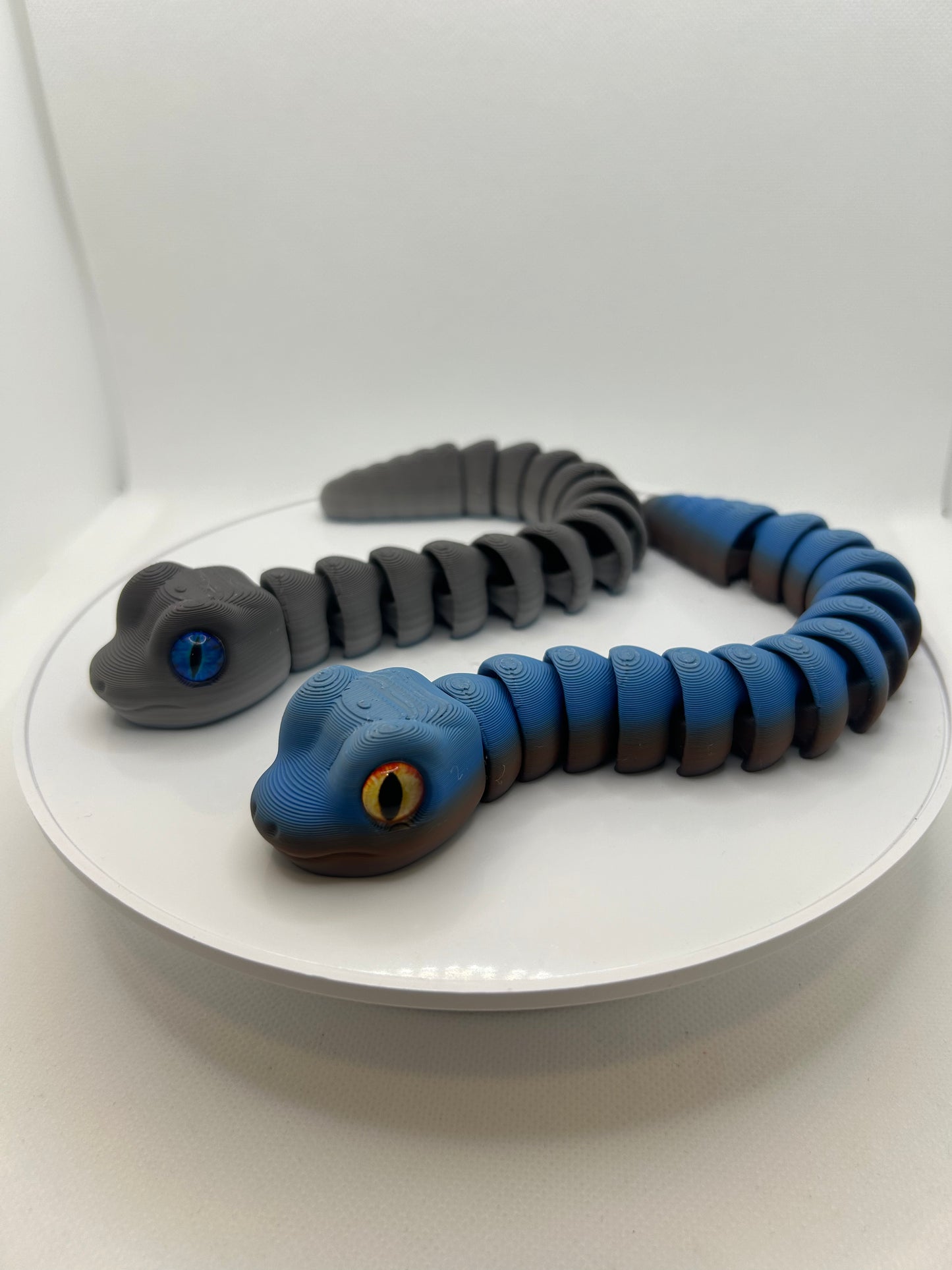 Snakes with Eyes, 3D printed snakes, 3D prints, cutest 3d prints, Ottawa 3D prints, Orleans 3D prints, best 3D prints