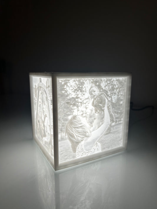 personalized light box, gift for wife, gift for girlfriend, gift for boyfrien, gift for husband, birthday gift, valentines day gift, christmas gift, anniversary gift, custom, light, 3d printed gift, 3d printed ottawa