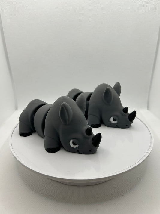 cutest 3D prints, D printed animal. Rhino, Orleans, Ottawa