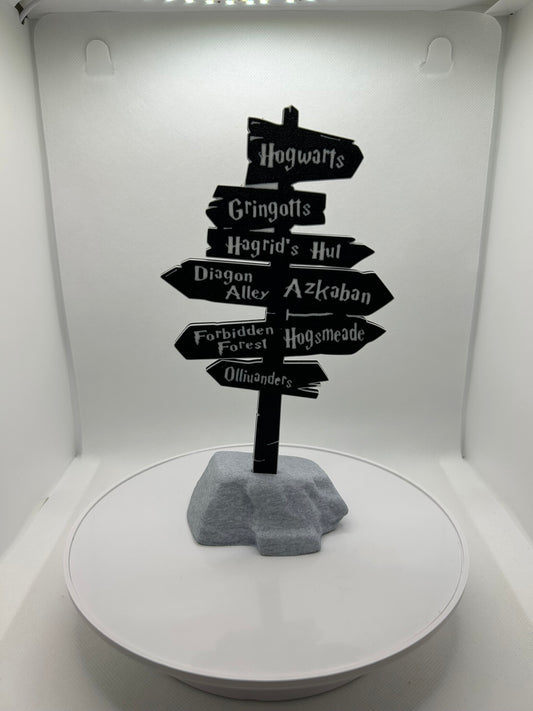 Harry Potter, 3D Prints, Hogwarts, Gringotts, Hagrid's Hut, Diagon Alley, Azkaban, Forbidden Forest, Hogsmeade, Olliuanders