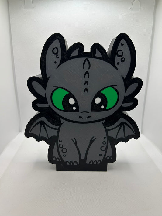 How to train your dragon 3D printed light box, 3D printed,