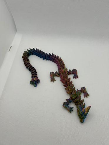 3D printed Dragon, Crystal Wolf Dragon