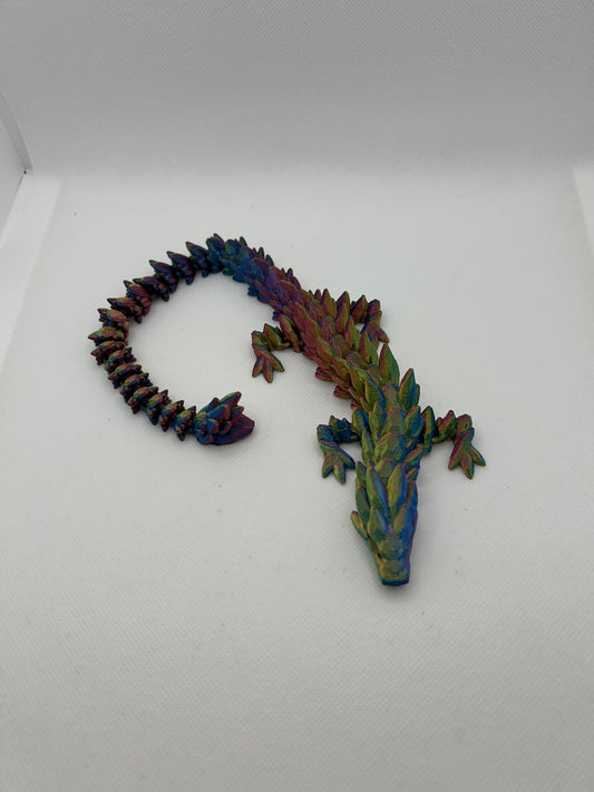 articulated 3d printed dragon