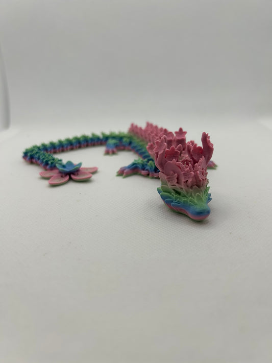 3d printed dragon, 3d print dragon, 3d art dragon