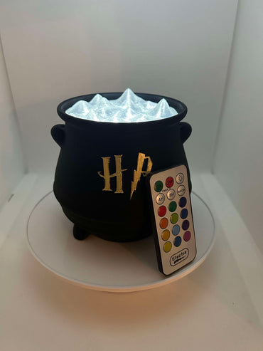 Harry Potter Cauldron, 3D printed Harry Potter Art, Light Box
