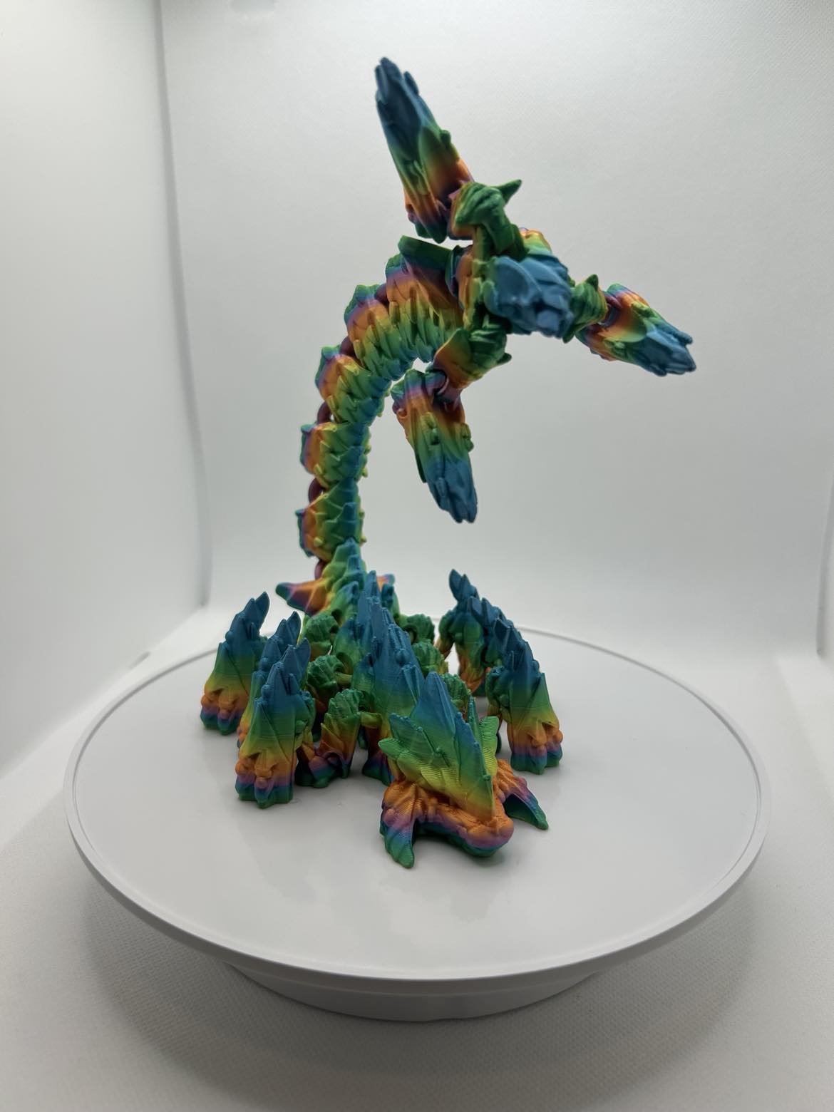 Dune Striker Dragon, 3D Printed Dragon, Articulated Dragon