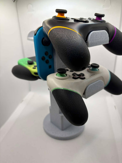 4 tier controller holder, nintendo switch, ps5, xbox,  gaming headset