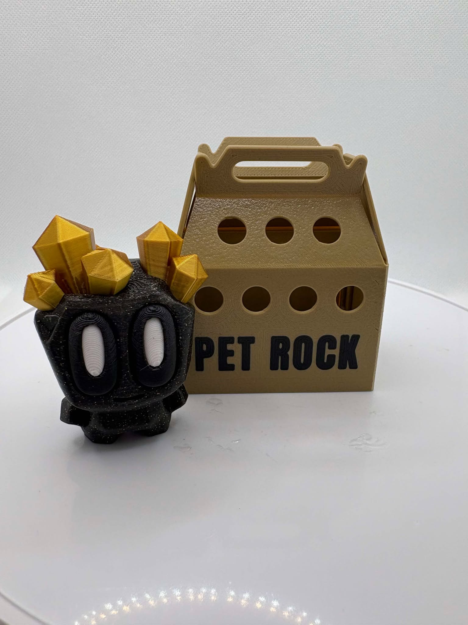 Crystal Pet Rock, Box of Rocks