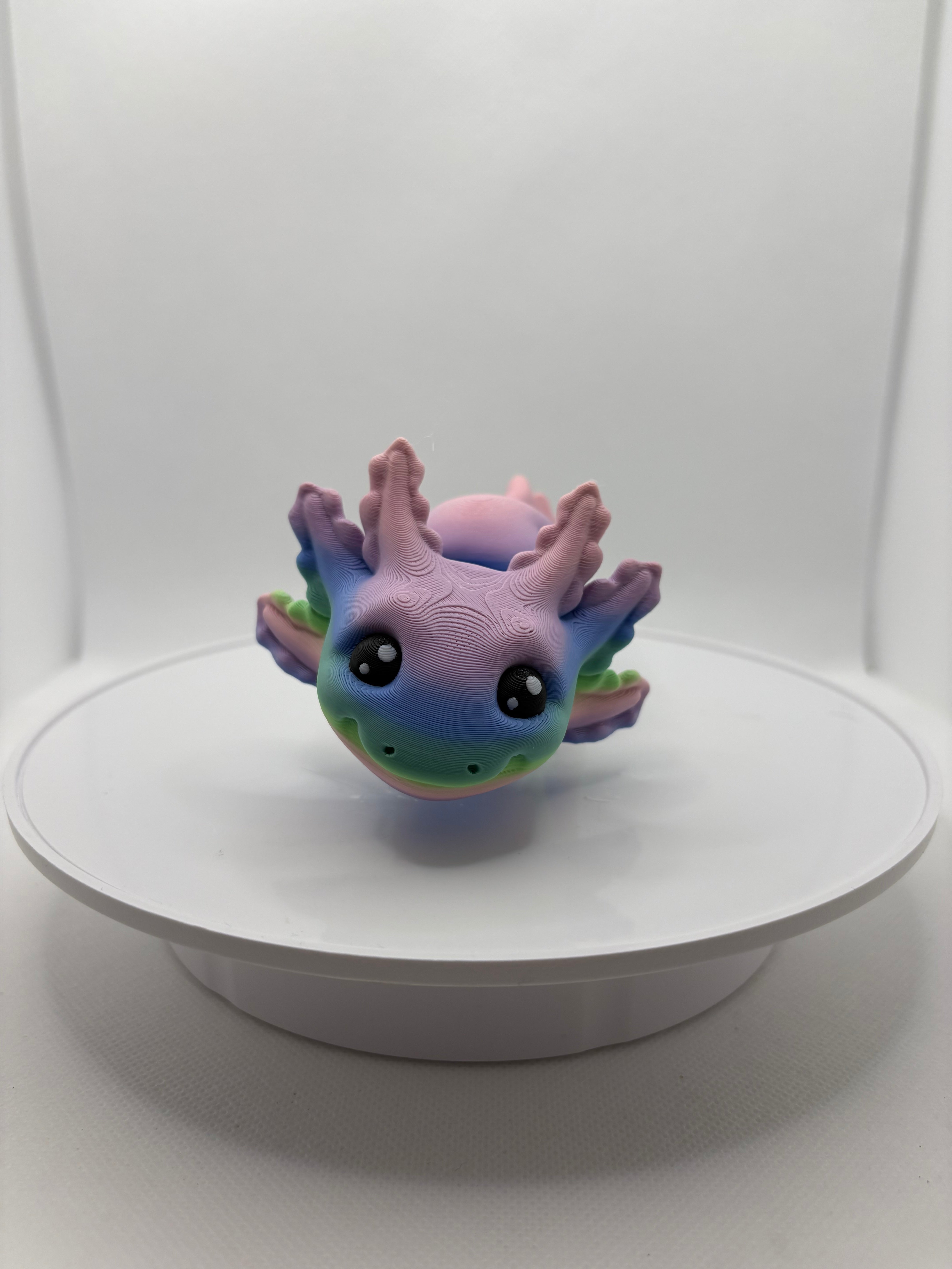 Axolotl, articulated Axolotl, 3D Printed Axolotl, cutest gift ever