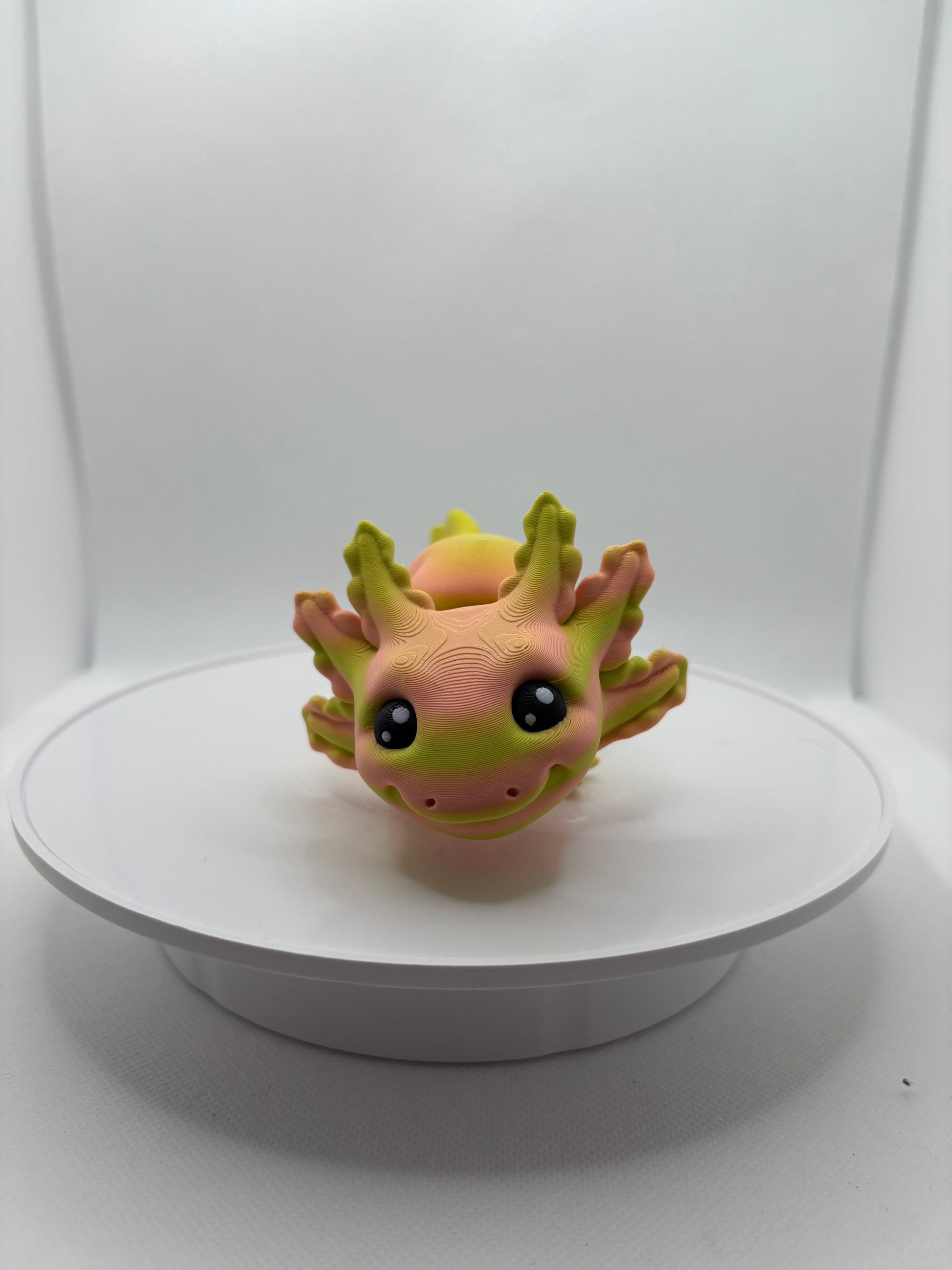 Axolotl, articulated Axolotl, 3D Printed Axolotl, cutest gift ever