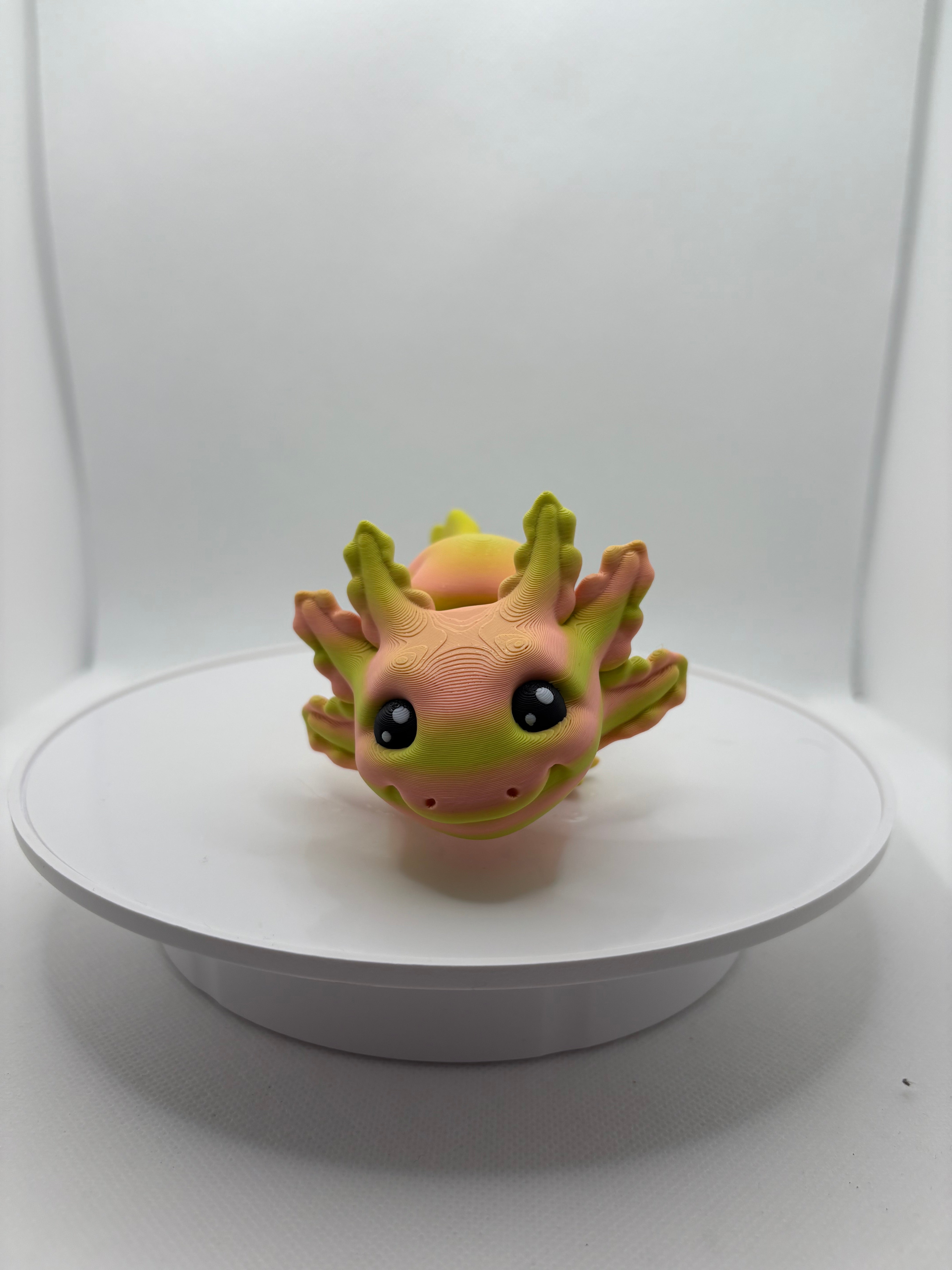 Axolotl, articulated Axolotl, 3D Printed Axolotl, cutest gift ever