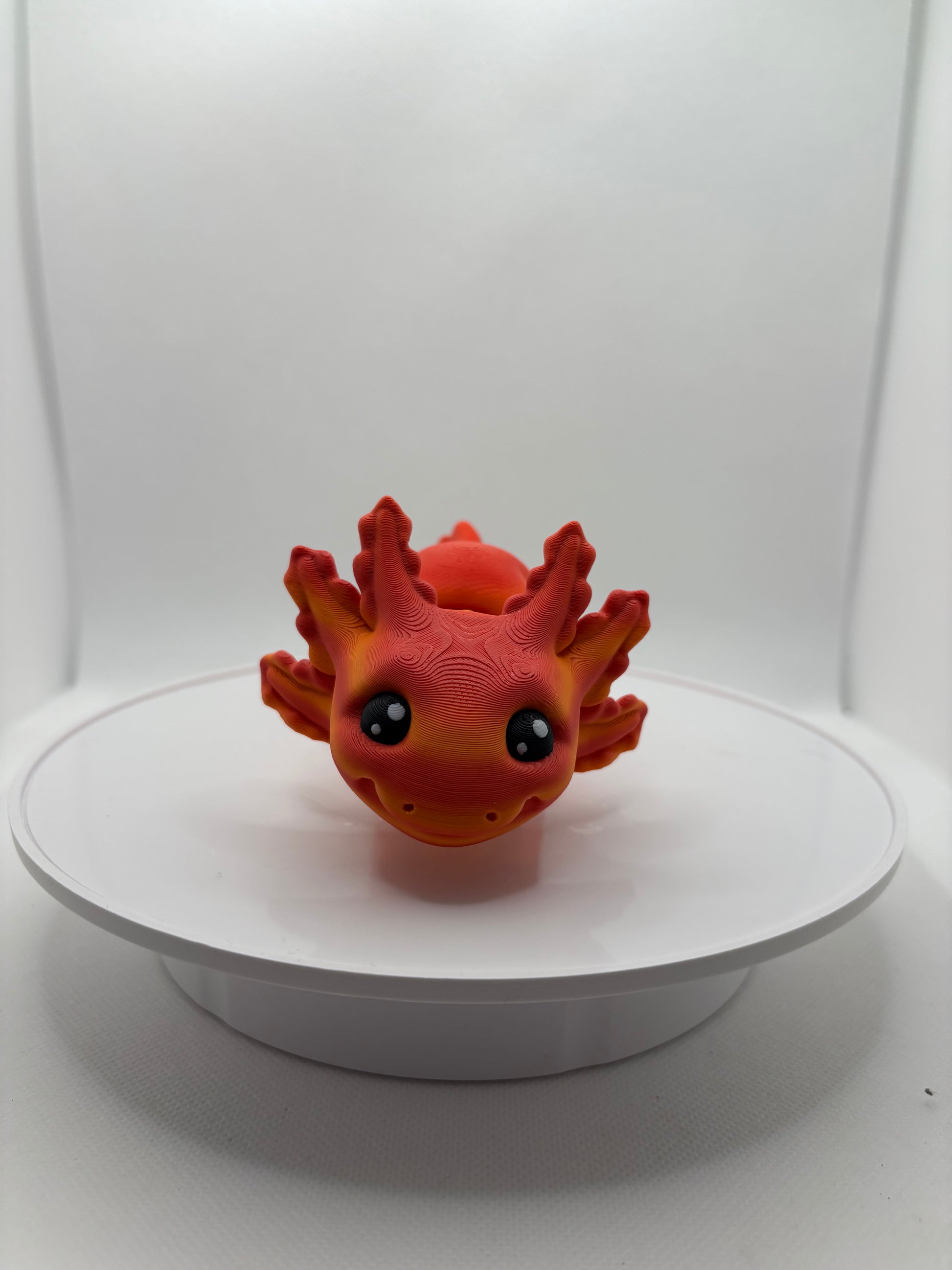 Axolotl, articulated Axolotl, 3D Printed Axolotl, cutest gift ever