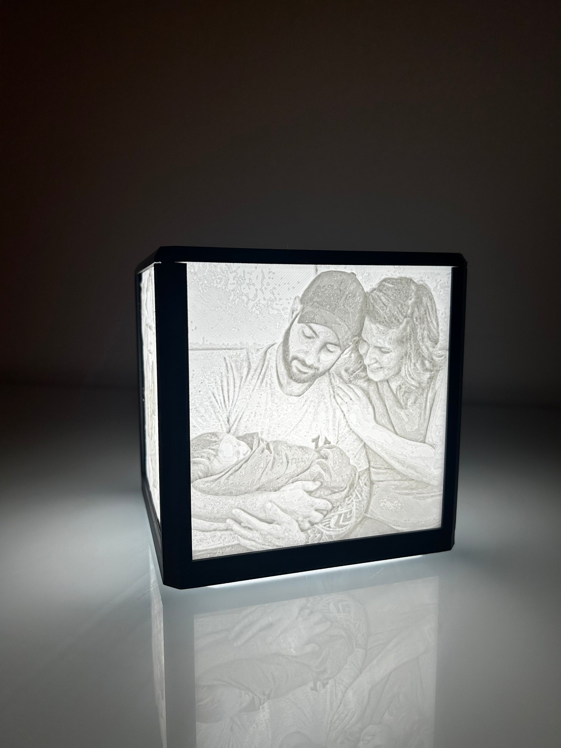 personalized light box, gift for wife, gift for girlfriend, gift for boyfrien, gift for husband, birthday gift, valentines day gift, christmas gift, anniversary gift, custom, light, 3d printed gift, 3d printed ottawa 