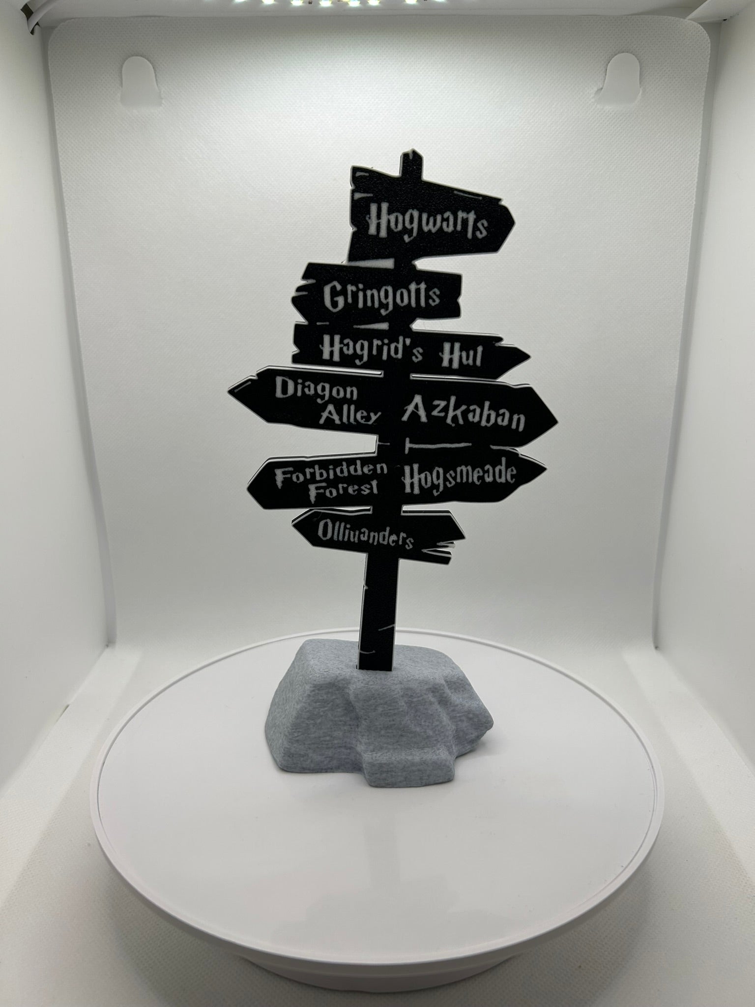 Harry Potter, 3D Prints, Hogwarts, Gringotts, Hagrid's Hut, Diagon Alley, Azkaban, Forbidden Forest, Hogsmeade, Olliuanders