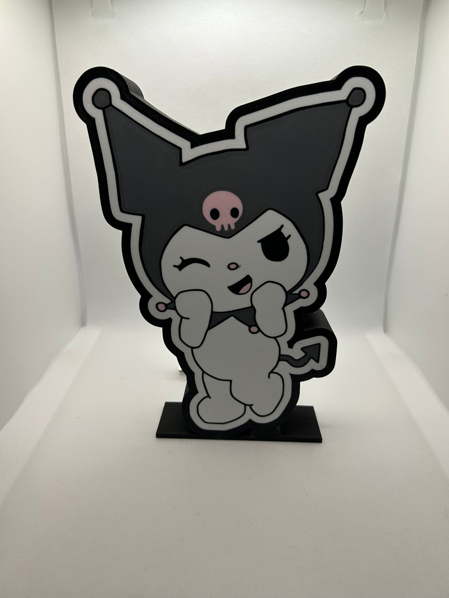 Kuromi, Hello Kitty, Light Box, 3D Printed LightBox, 3D Print, cutest gift ever