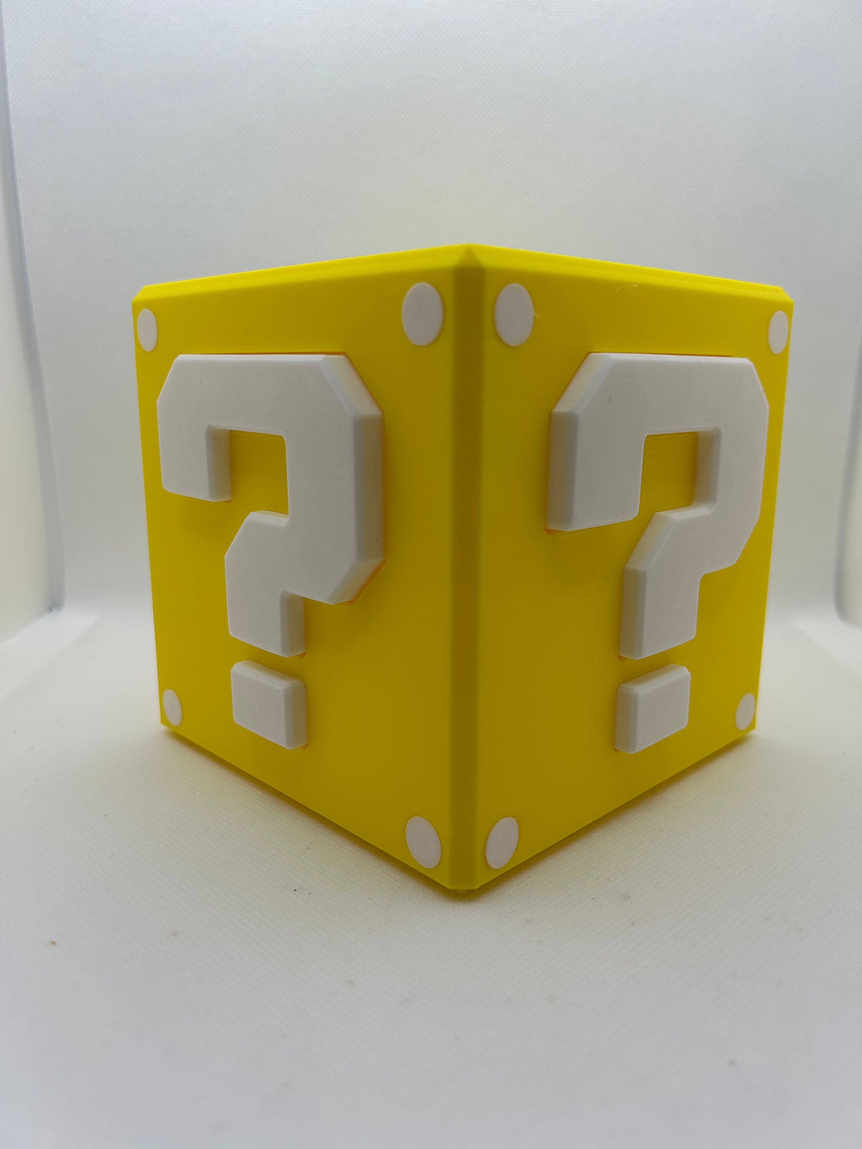 3D printed piggy bank mario coin bank