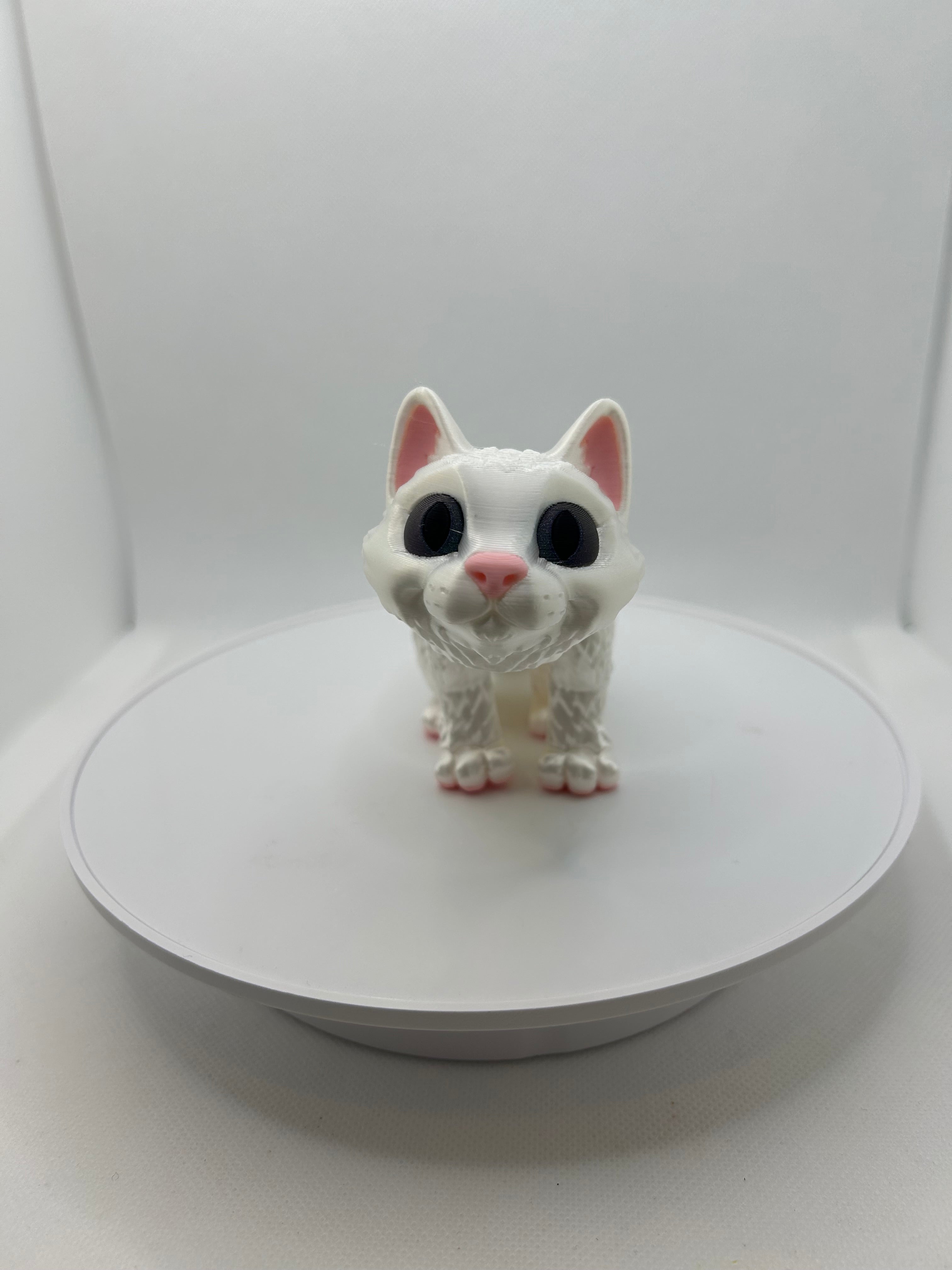 3D Printed articulated Cat, Cat lover, perfect gift, cutest 3D print