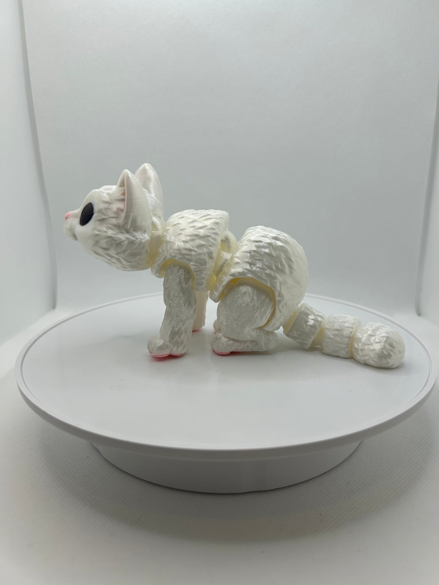 3D Printed articulated Cat, Cat lover, perfect gift, cutest 3D print