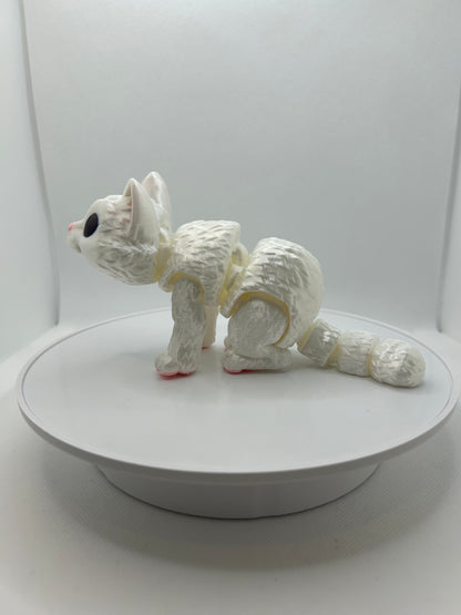 3D Printed articulated Cat, Cat lover, perfect gift, cutest 3D print