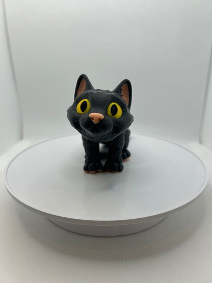 3D Printed articulated Cat, Cat lover, perfect gift, cutest 3D print