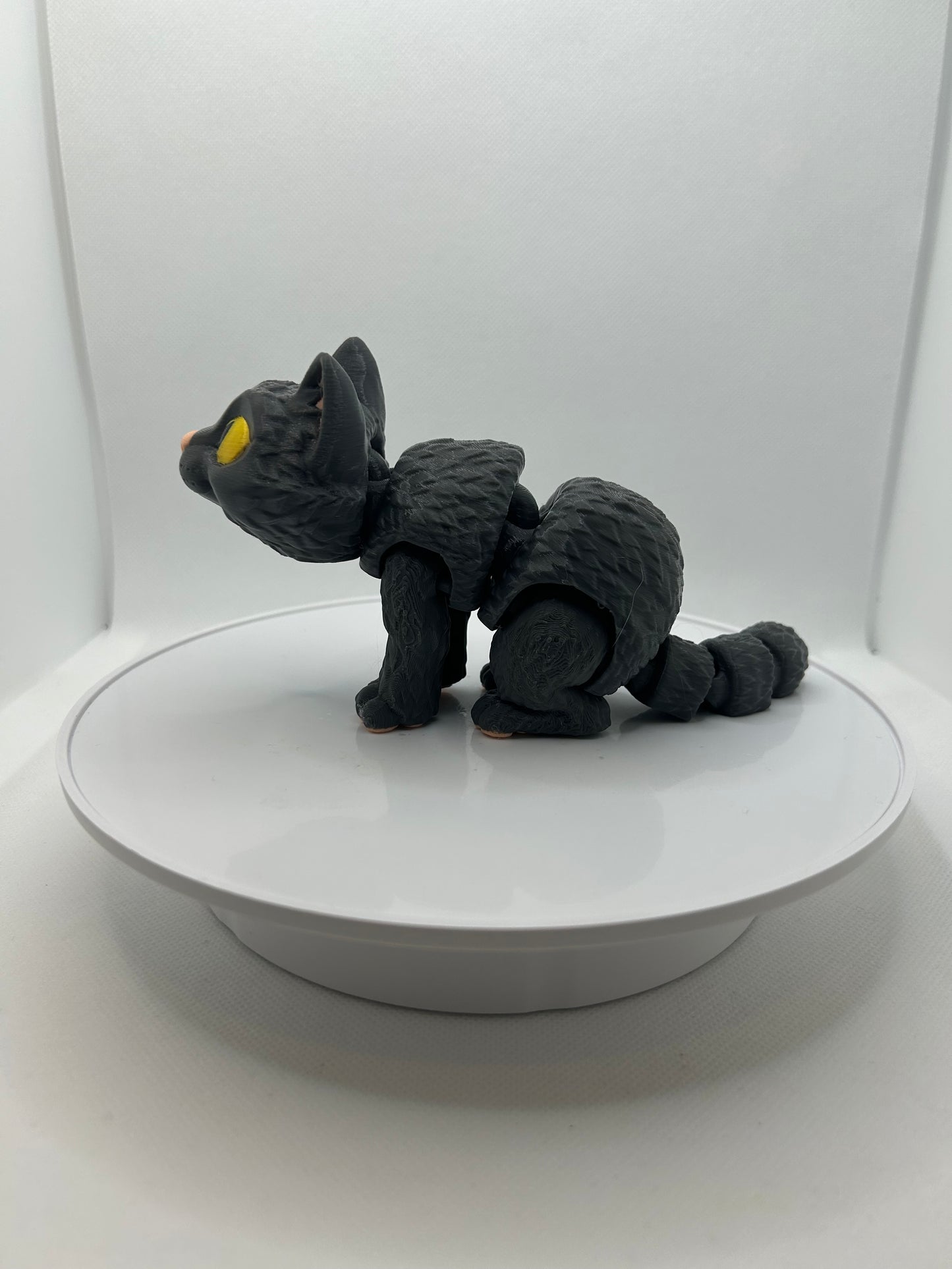 3D Printed articulated Cat, Cat lover, perfect gift, cutest 3D print