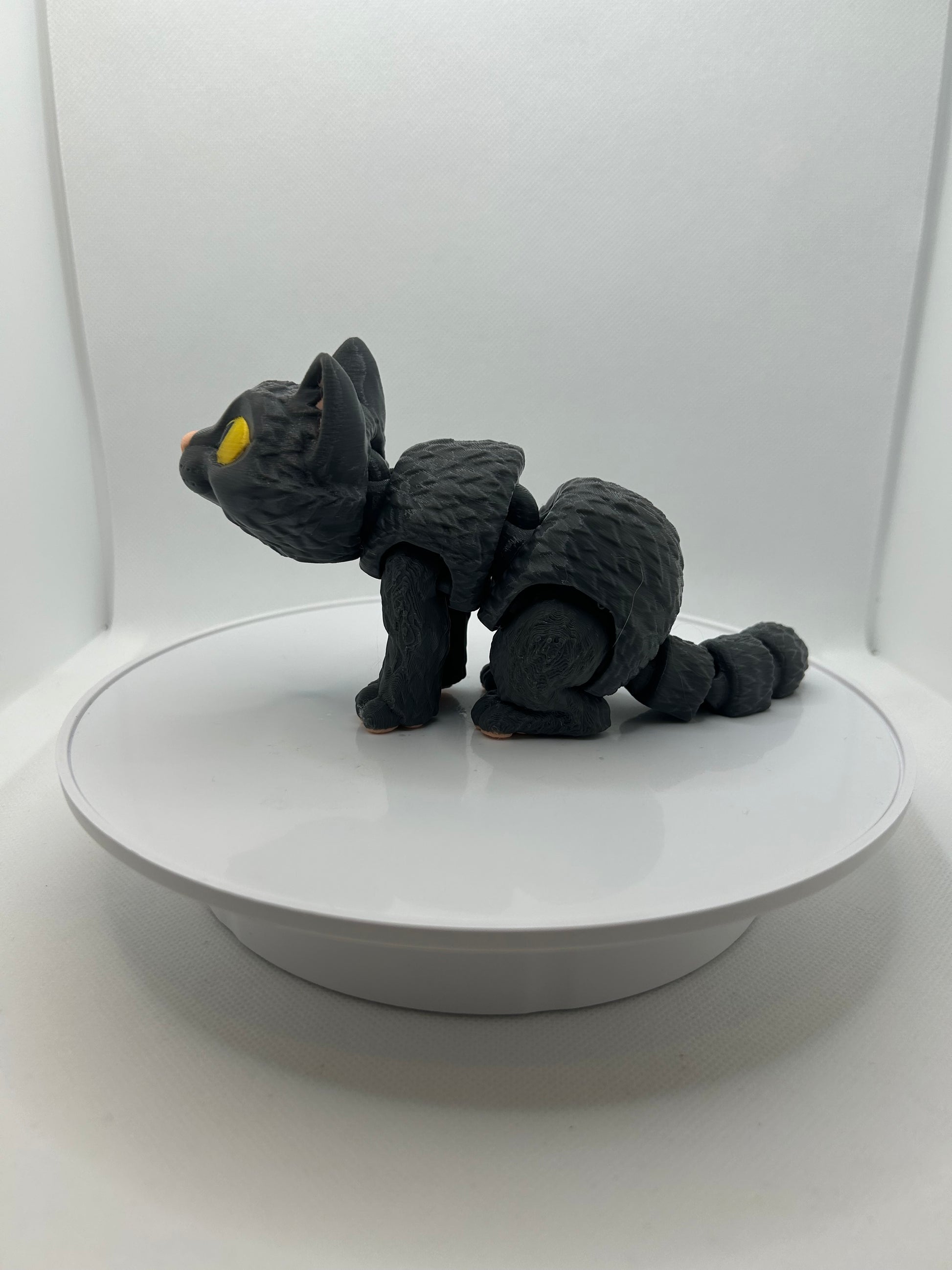 3D Printed articulated Cat, Cat lover, perfect gift, cutest 3D print
