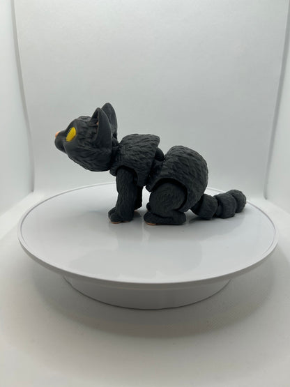3D Printed articulated Cat, Cat lover, perfect gift, cutest 3D print