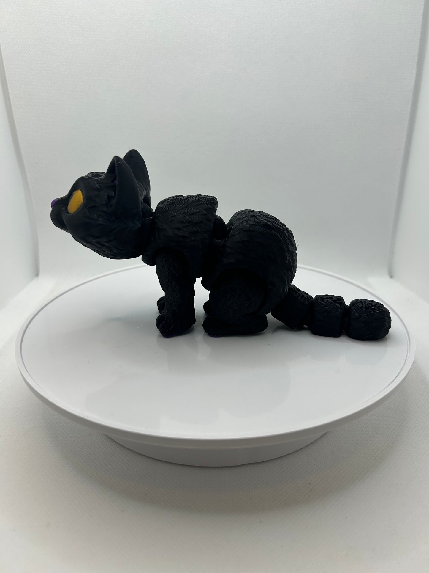 3D Printed articulated Cat, Cat lover, perfect gift, cutest 3D print