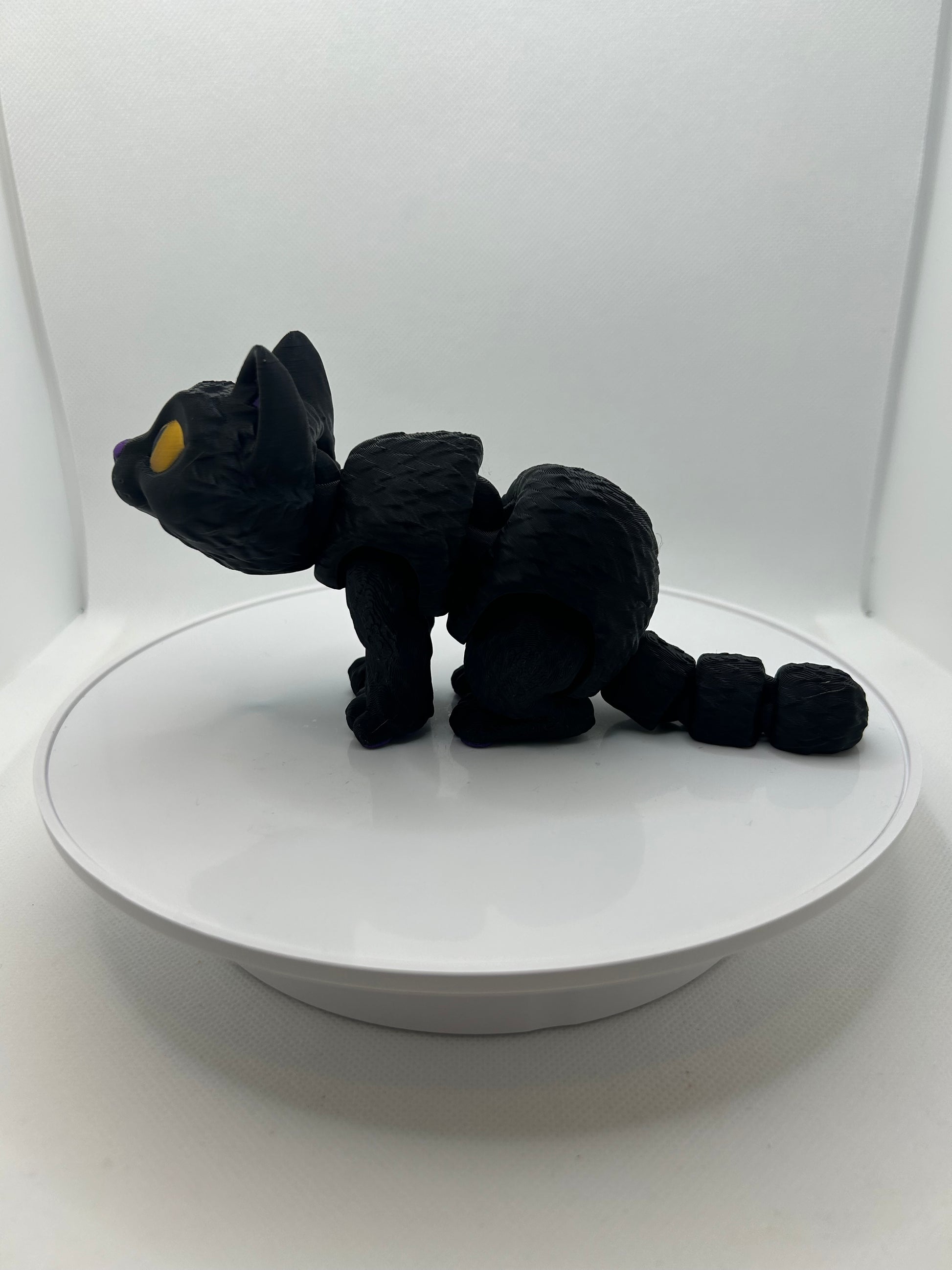 3D Printed articulated Cat, Cat lover, perfect gift, cutest 3D print
