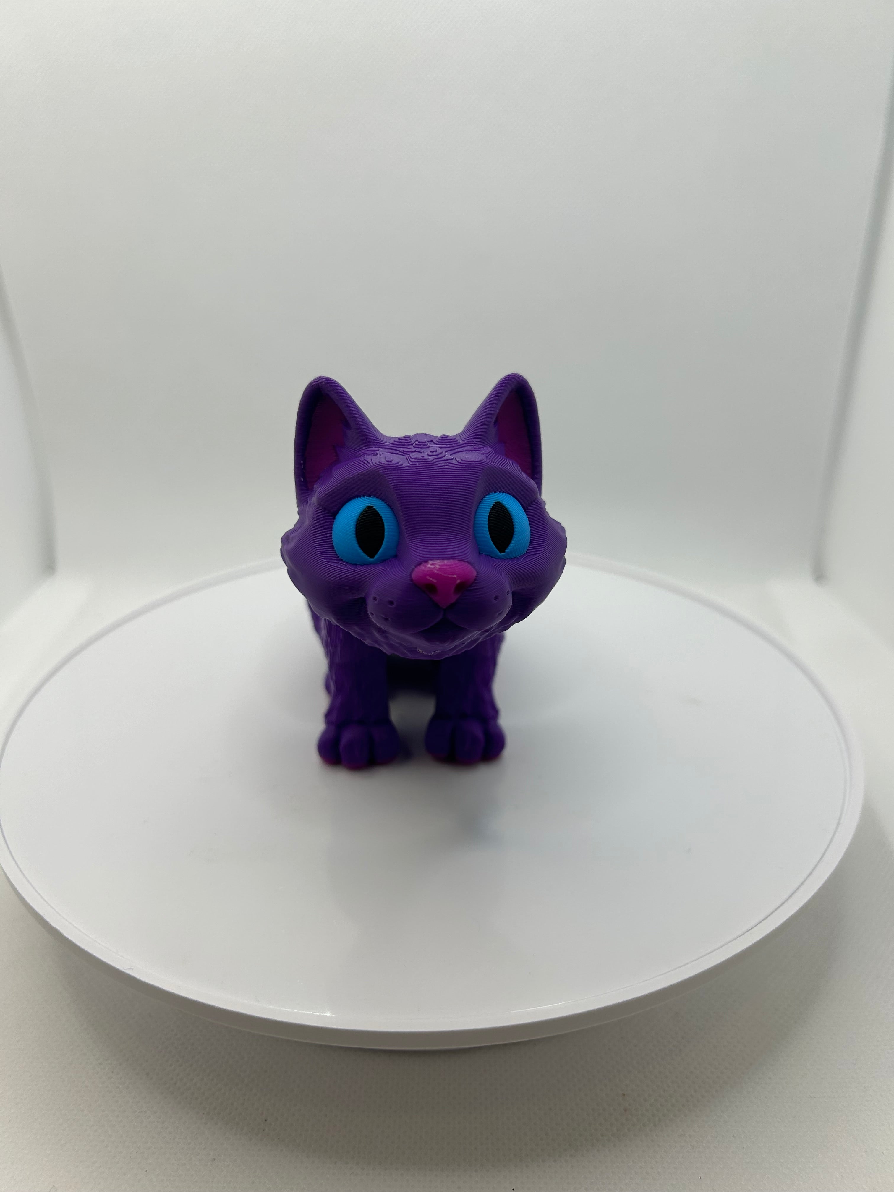 3D Printed articulated Cat, Cat lover, perfect gift, cutest 3D print