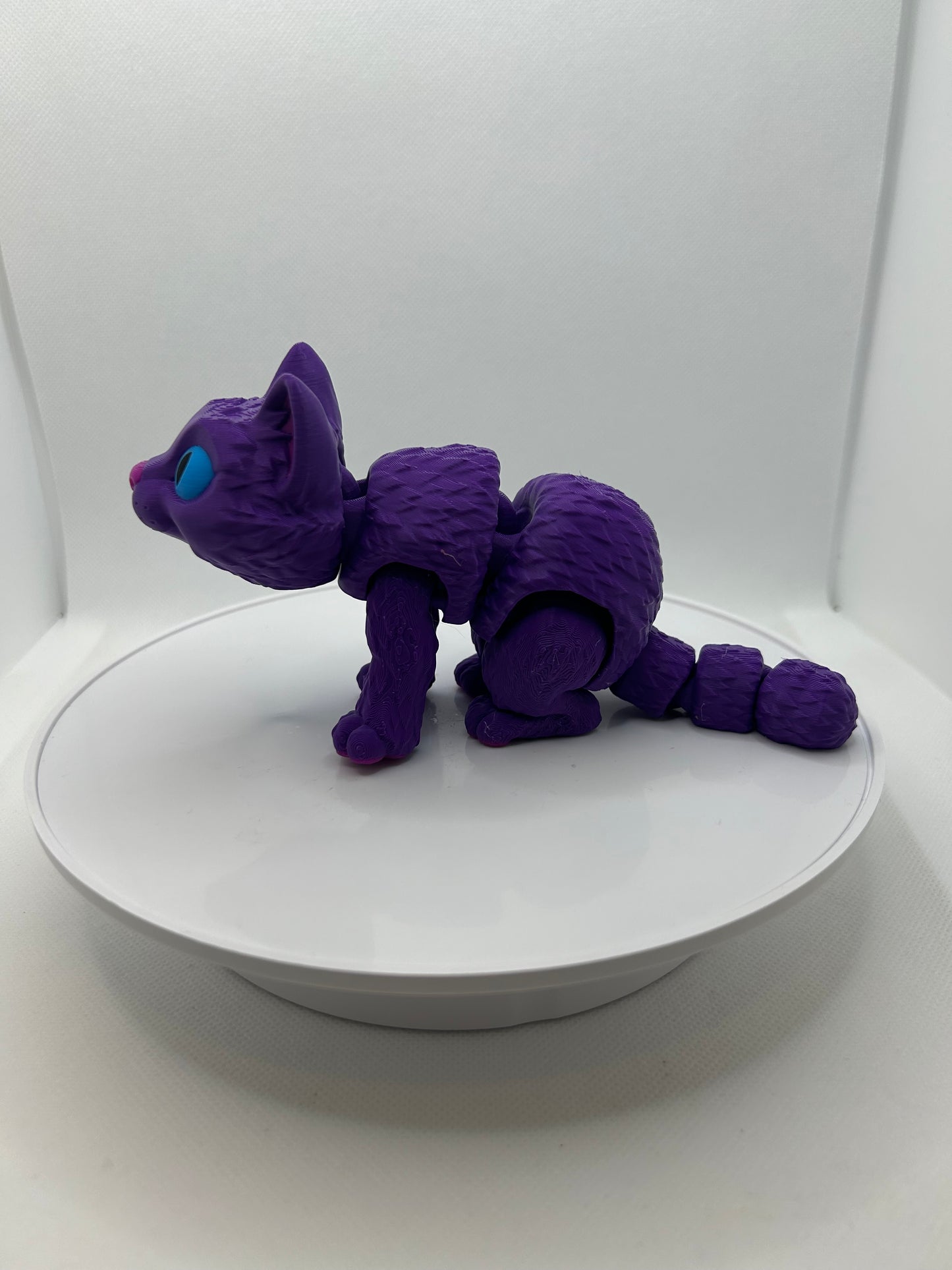 3D Printed articulated Cat, Cat lover, perfect gift, cutest 3D print