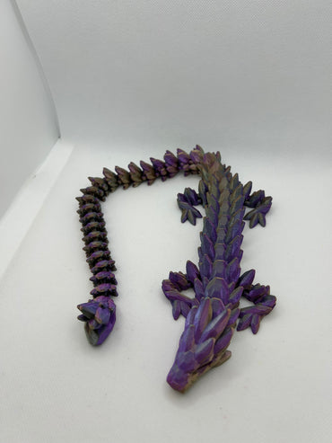 articulated 3d printed dragon