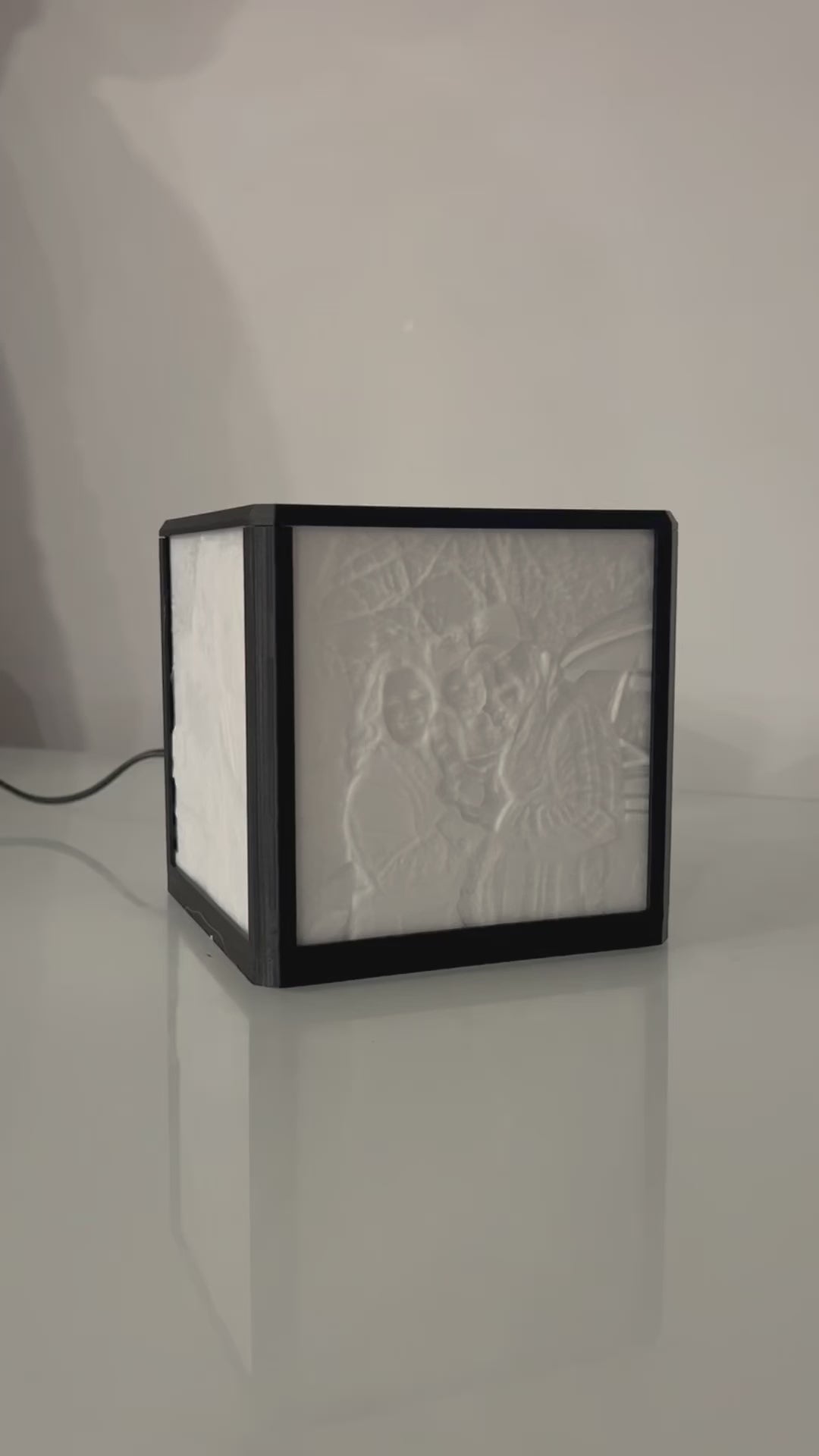 personalized light box, gift for wife, gift for girlfriend, gift for boyfrien, gift for husband, birthday gift, valentines day gift, christmas gift, anniversary gift, custom, light, 3d printed gift, 3d printed ottawa 